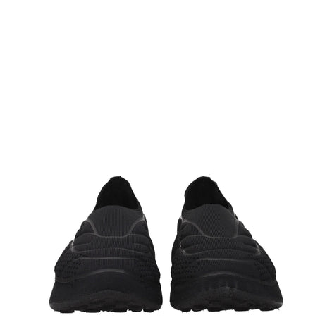 Givenchy Black Fabric Slip-On Loafers Givenchy