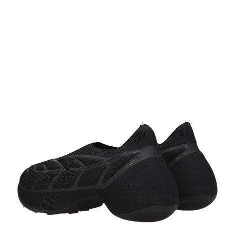 Givenchy Black Fabric Slip-On Loafers Givenchy