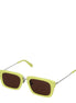 Jacquemus Yellow Acetate Sunglasses Jacquemus