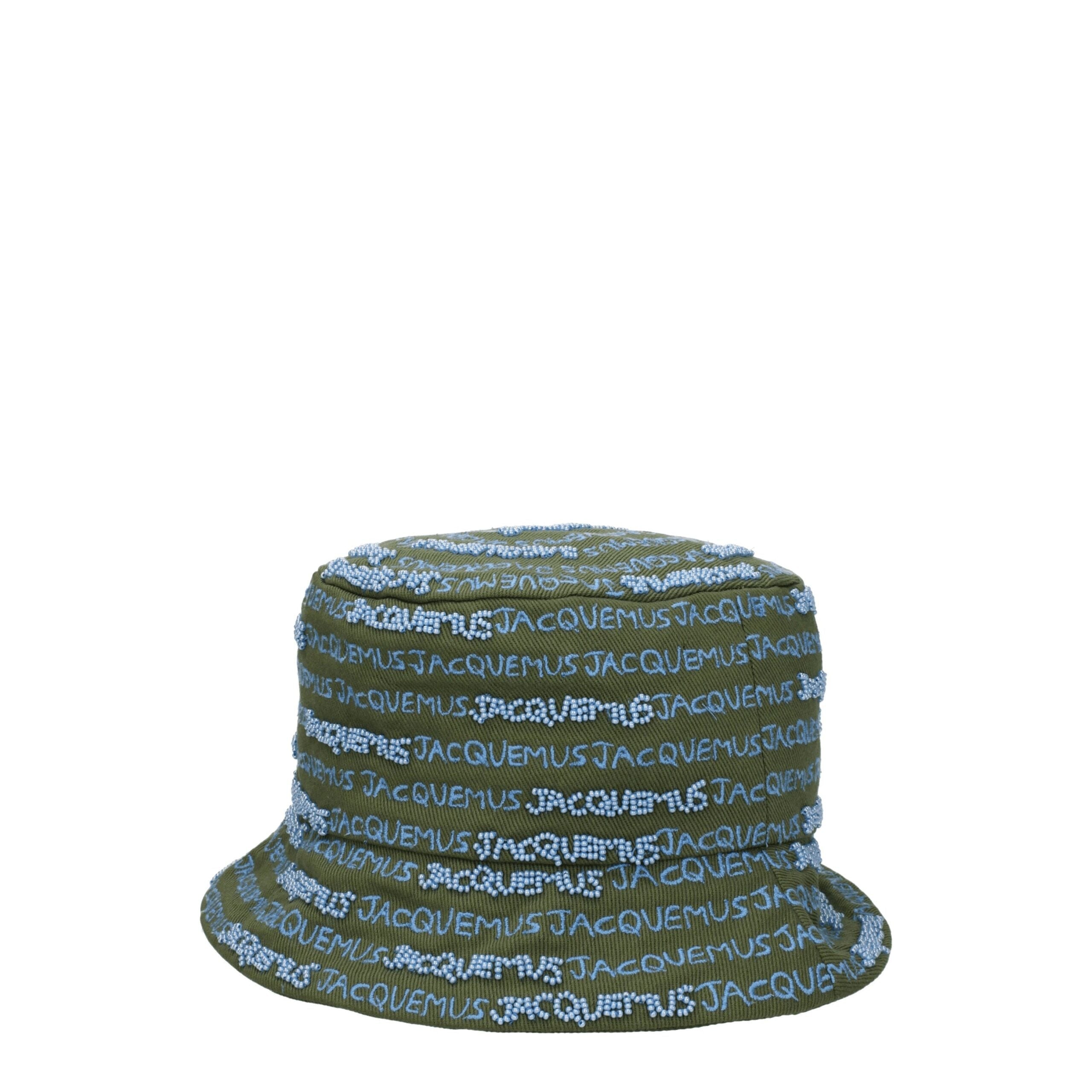 Jacquemus Green Cotton Bucket Hat Jacquemus