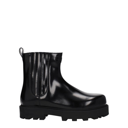 Givenchy Black Leather Ankle Boots Givenchy