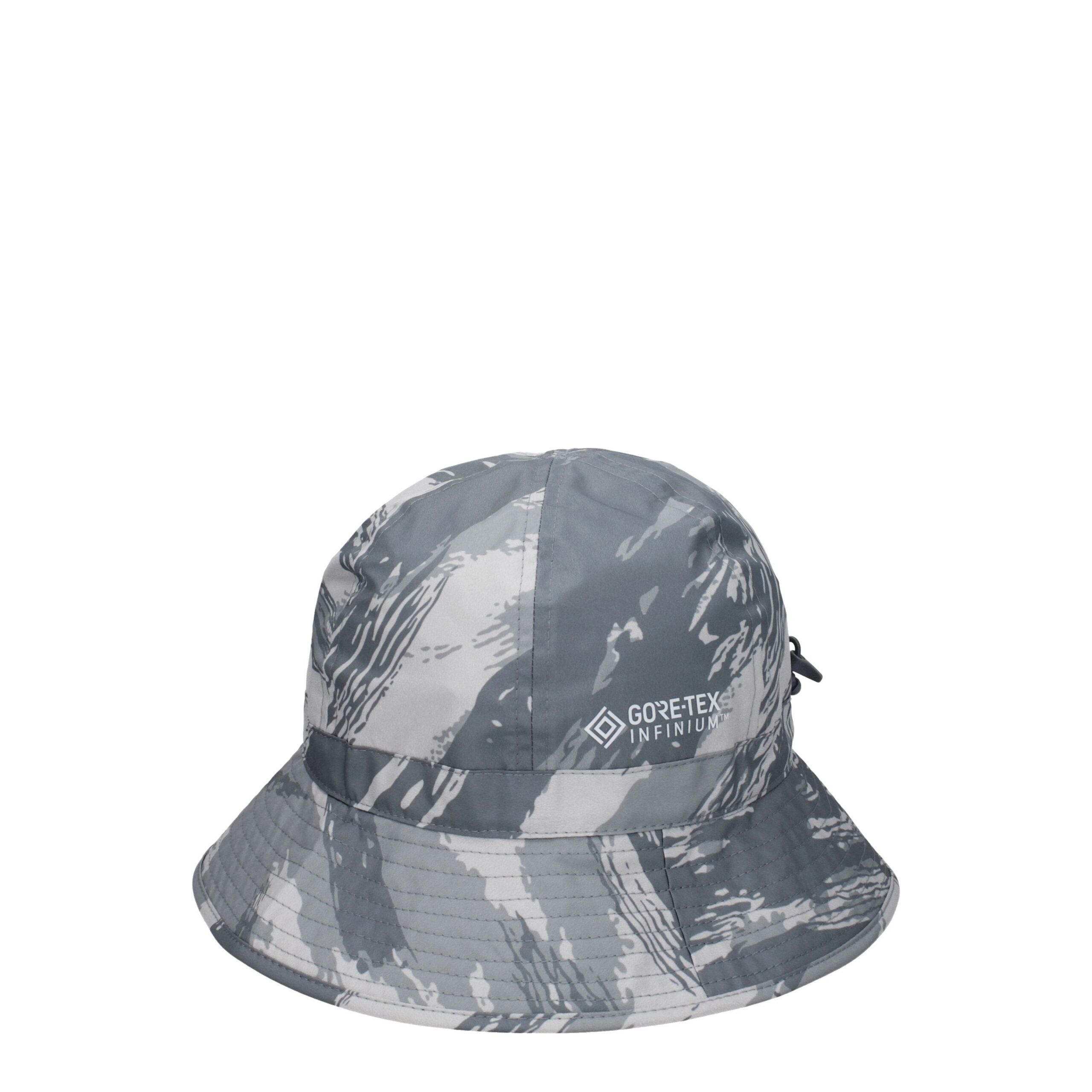 Moncler Gray Polyester Bucket Hat Moncler