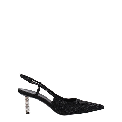 Givenchy Black Fabric High Heel Pumps Givenchy