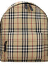 Burberry Beige Fabric Backpack Burberry