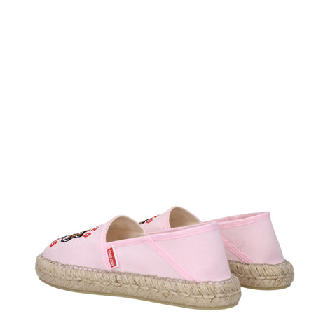 Kenzo Pink Fabric Espadrilles Kenzo