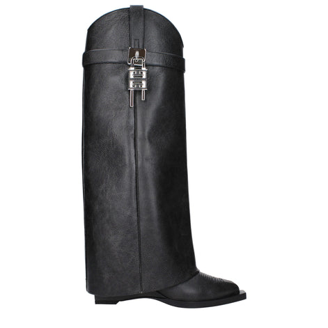 Givenchy Black Leather Boots Givenchy