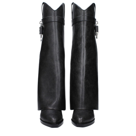 Givenchy Black Leather Boots Givenchy