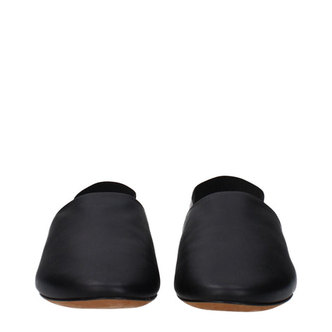 Givenchy Black Leather Slides Givenchy