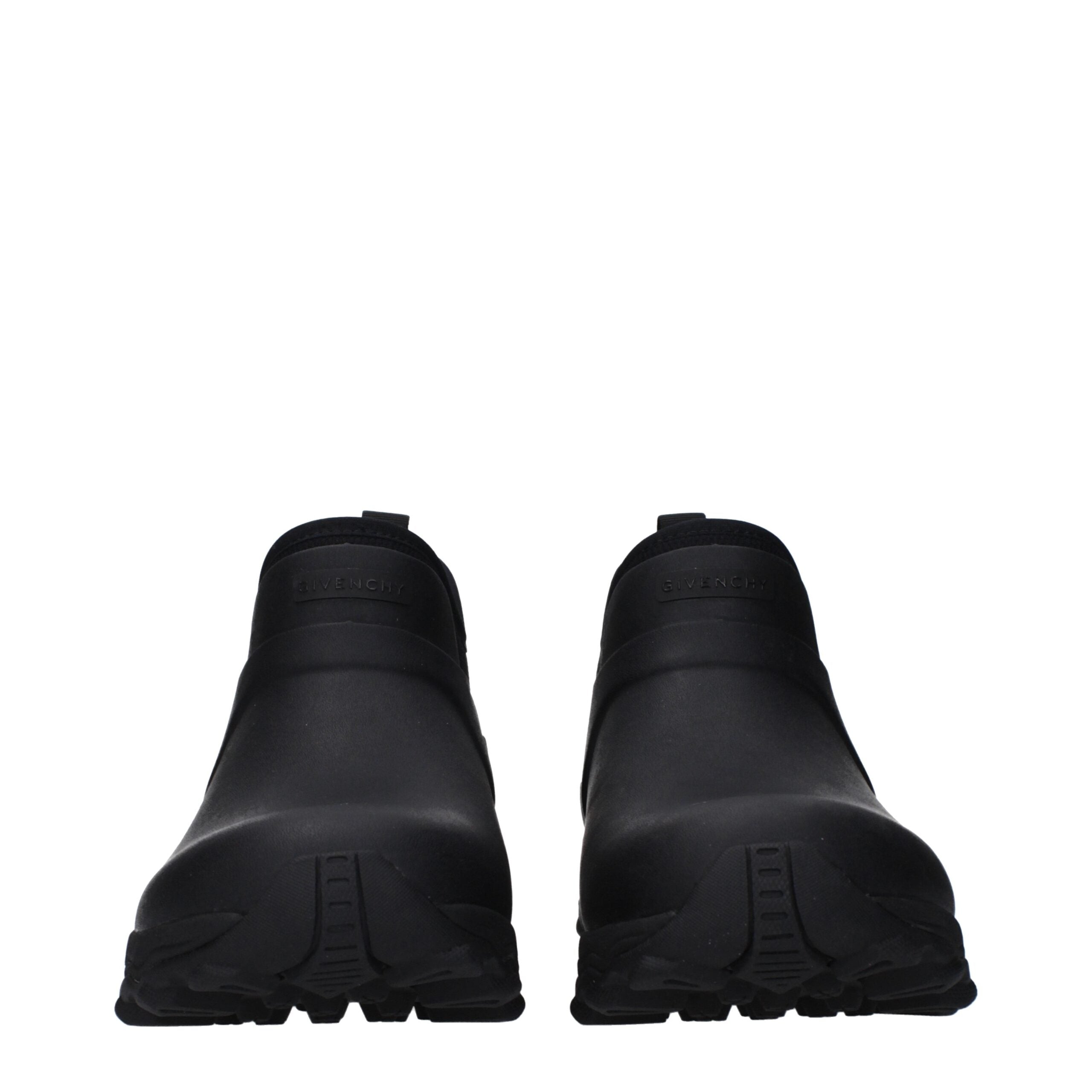 Givenchy Black Cotton Ankle Boots Givenchy