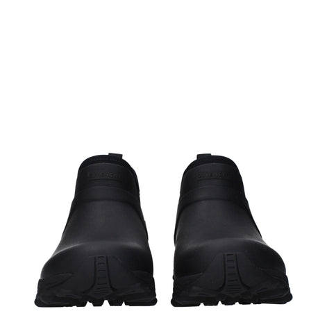 Givenchy Black Cotton Ankle Boots Givenchy