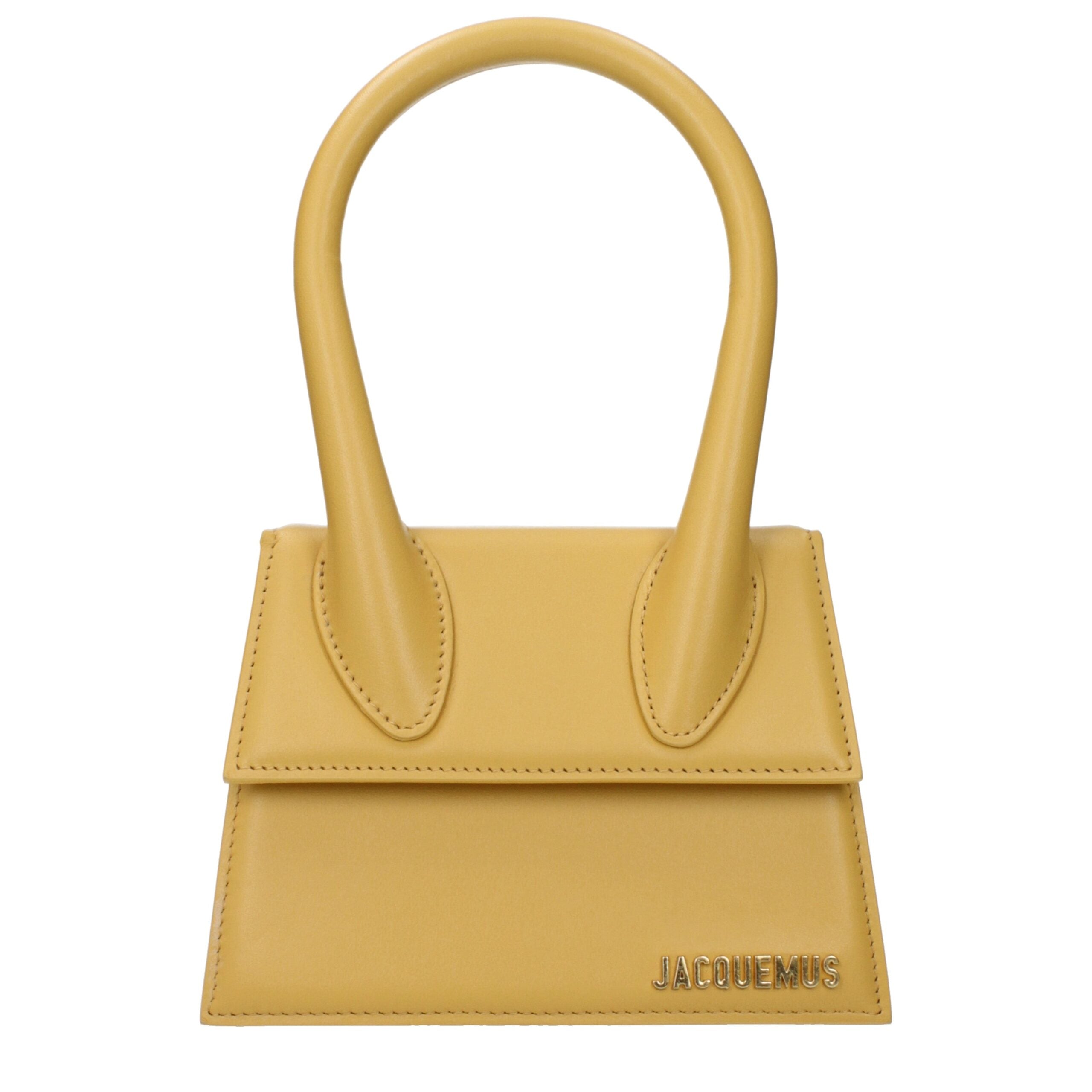 Jacquemus Yellow Leather Handbag Jacquemus