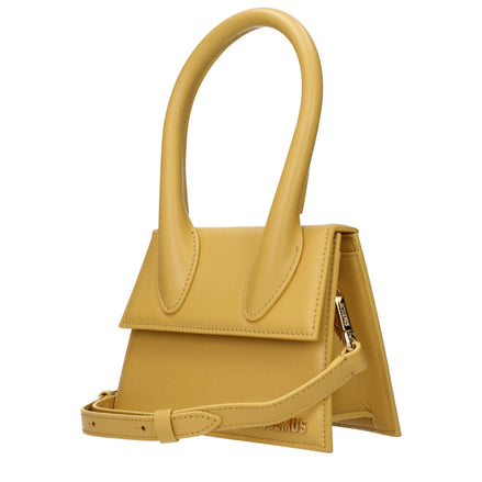 Jacquemus Yellow Leather Handbag Jacquemus
