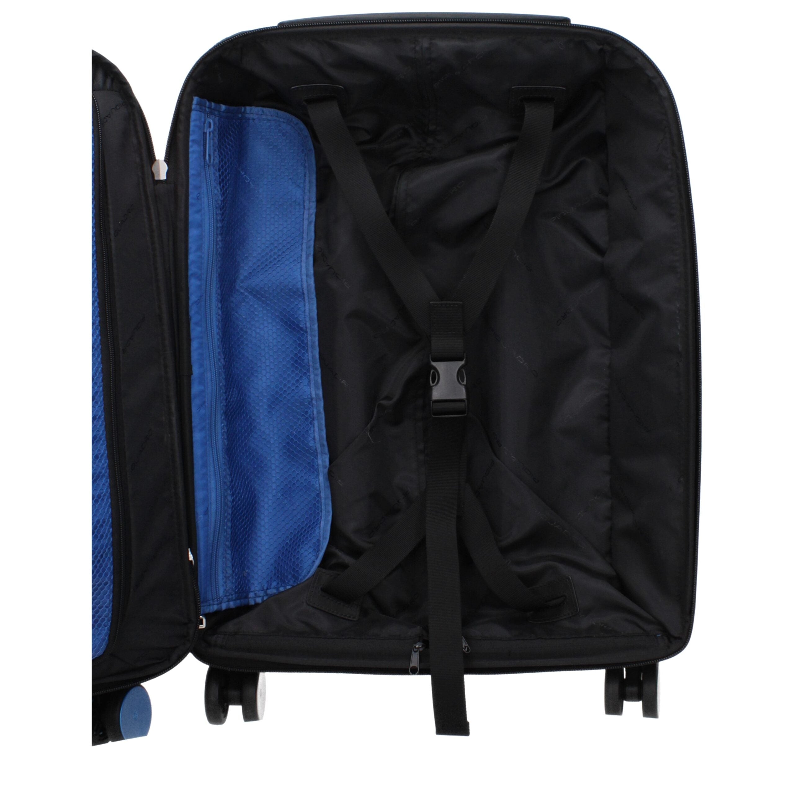 Piquadro Black Fabric Luggage And Travel Piquadro