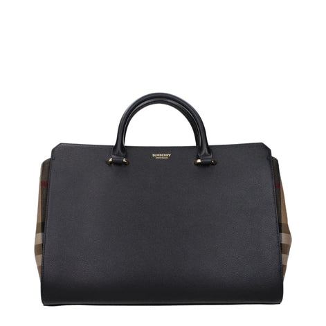 Burberry Black Leather Handbag Burberry