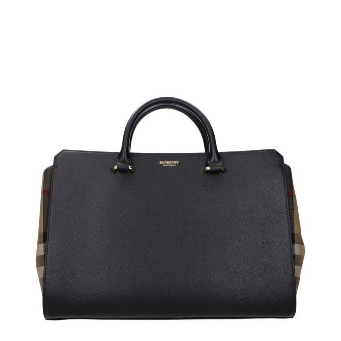 Burberry Black Leather Handbag Burberry