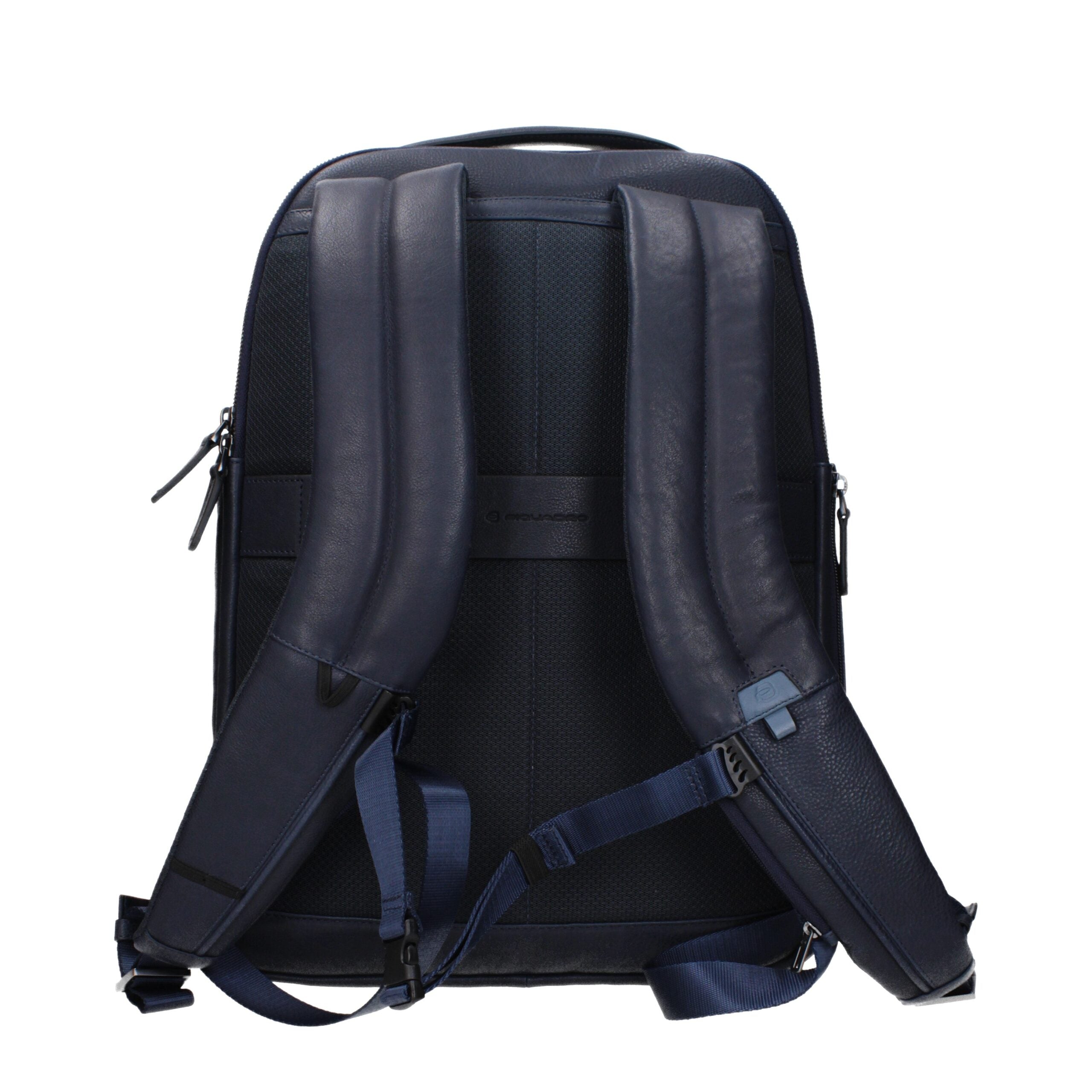 Piquadro Blue Leather Backpack Piquadro