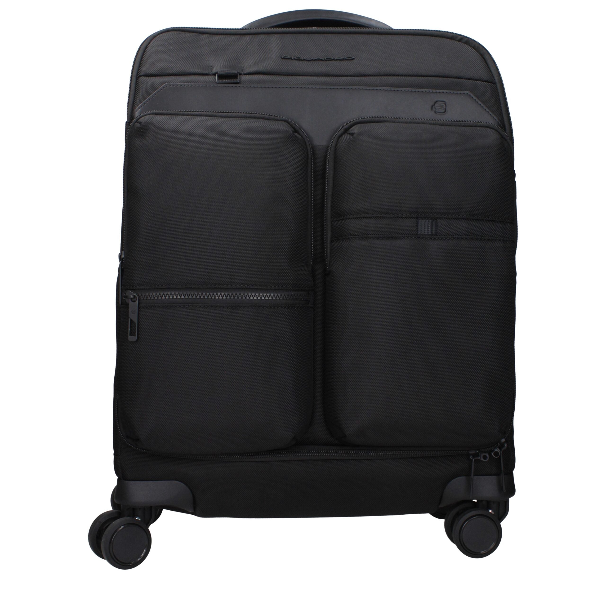 Piquadro Black Fabric Luggage And Travel Piquadro
