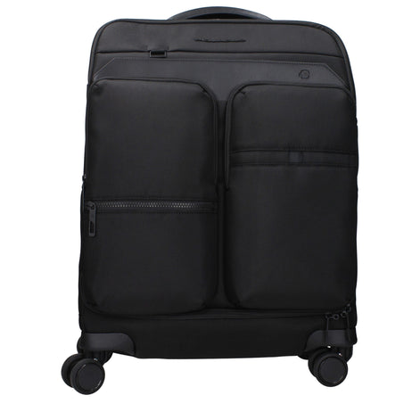 Piquadro Black Fabric Luggage And Travel Piquadro