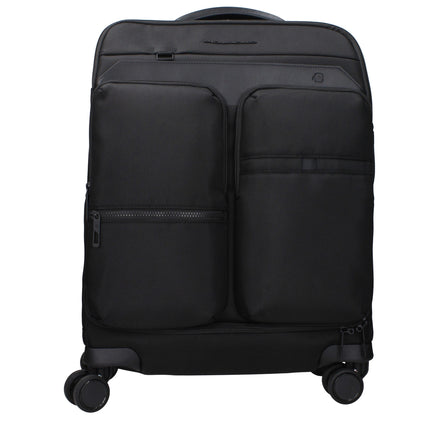 Piquadro Black Fabric Luggage And Travel Piquadro