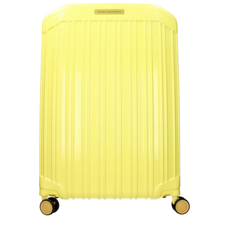 Piquadro Yellow Polycarbonate Luggage And Travel Piquadro