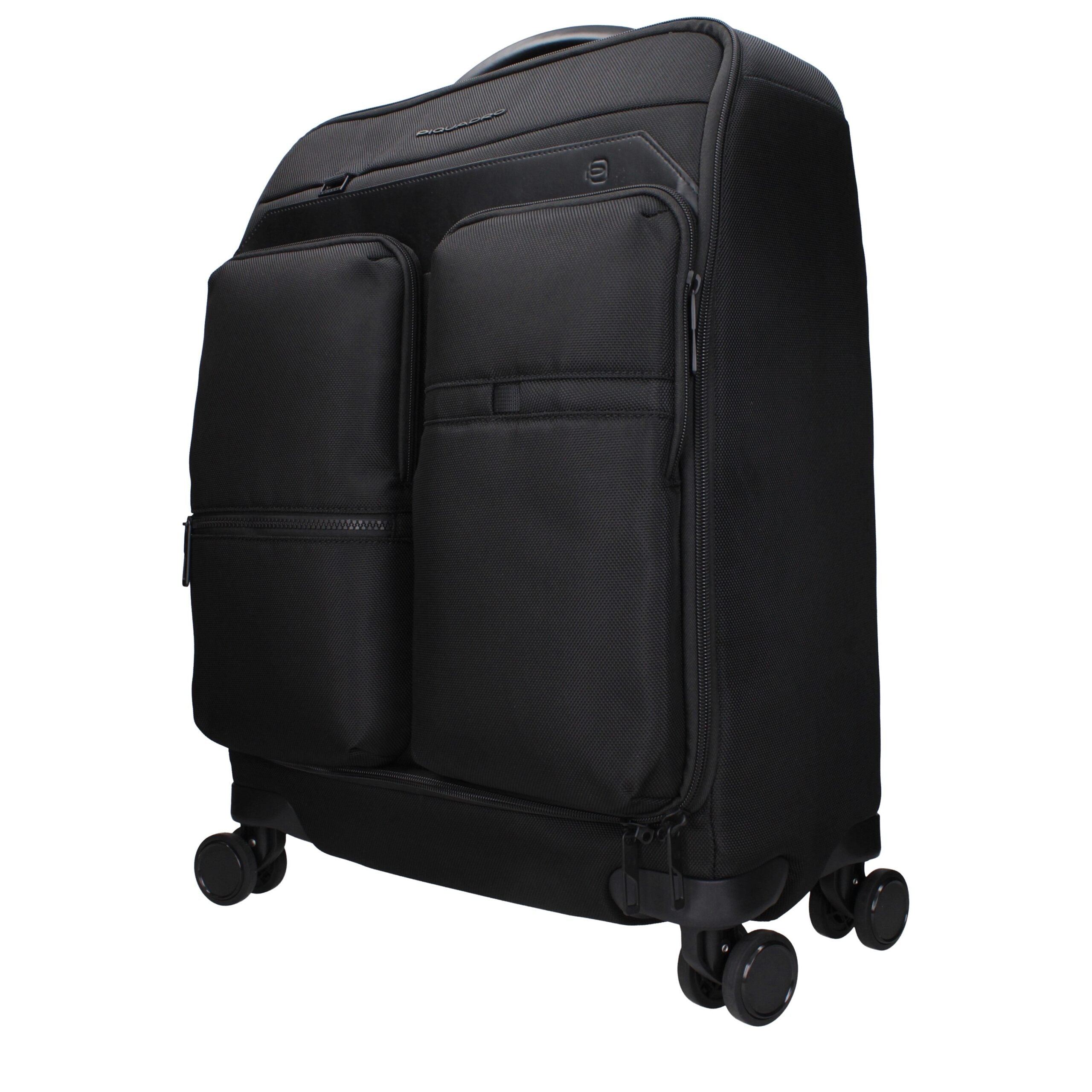 Piquadro Black Fabric Luggage And Travel Piquadro