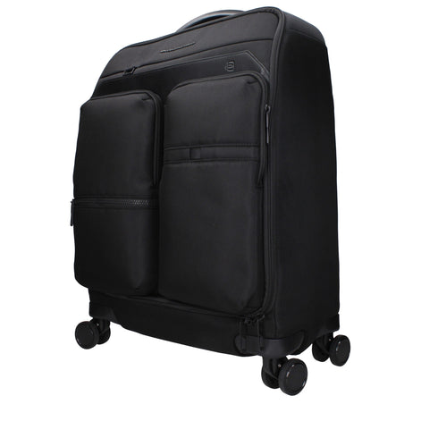 Piquadro Black Fabric Luggage And Travel Piquadro