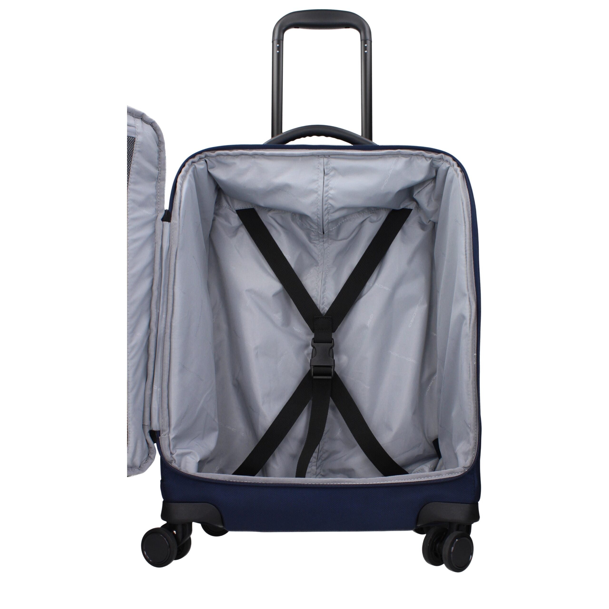 Piquadro Blue Fabric Luggage And Travel Piquadro