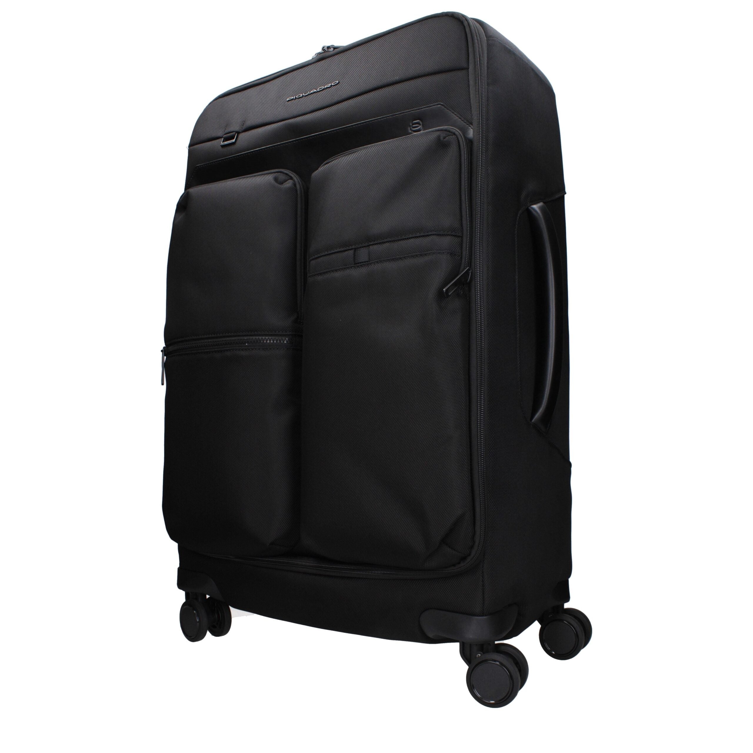 Piquadro Black Fabric Luggage And Travel Piquadro