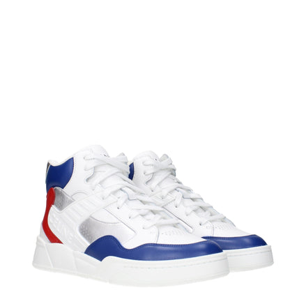 Celine White Leather Athletic Sneakers Celine