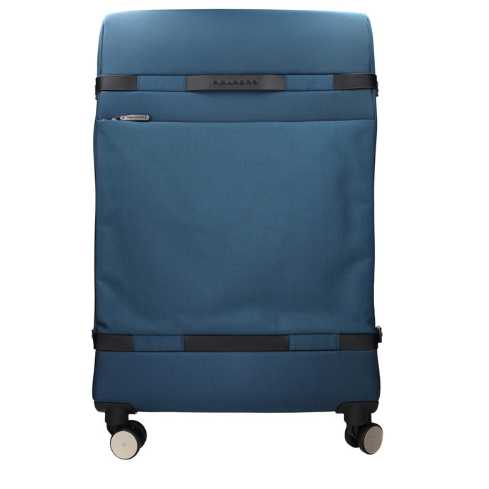 Piquadro Blue Fabric Luggage And Travel Piquadro