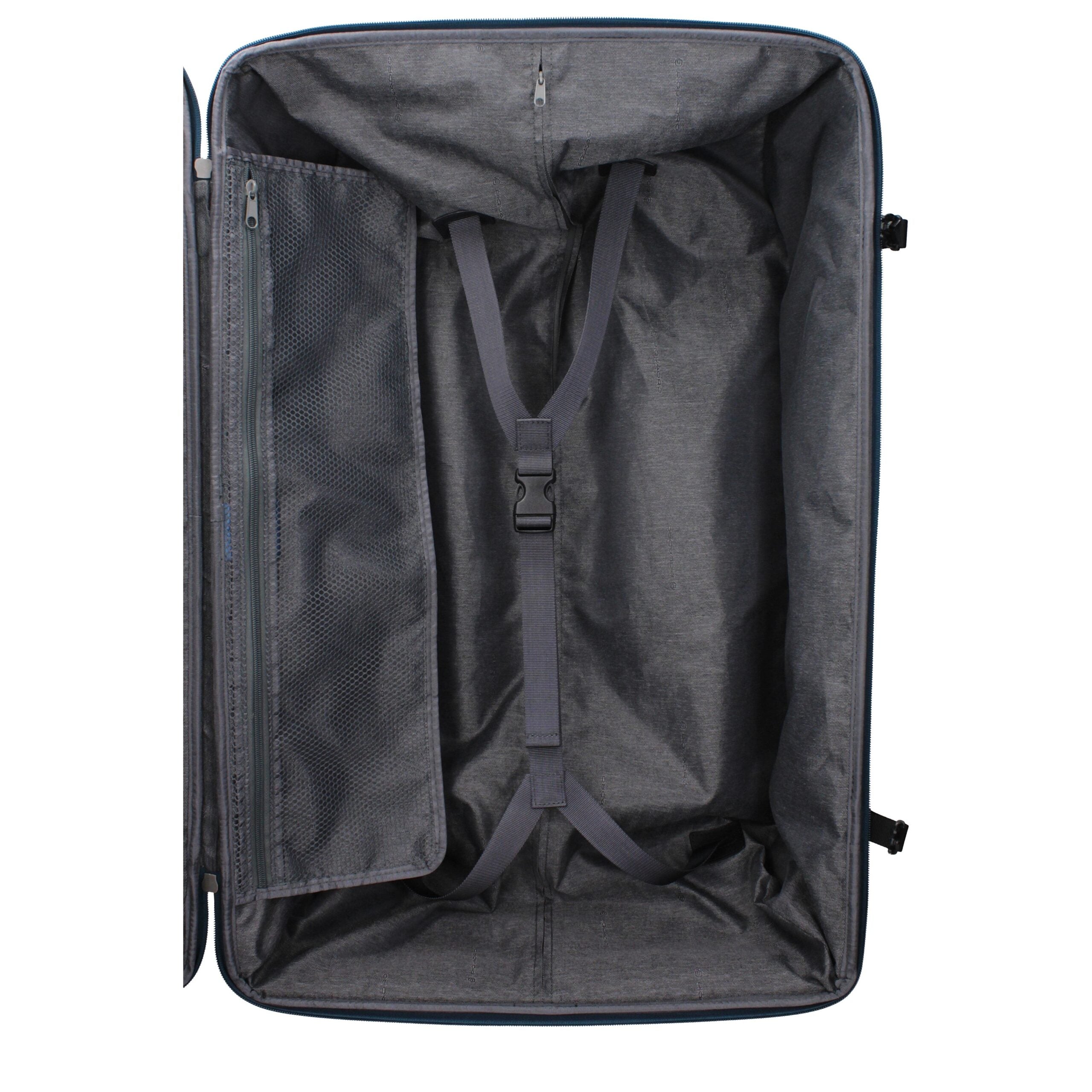 Piquadro Blue Fabric Luggage And Travel Piquadro
