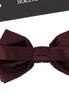Dolce & Gabbana Silk Polka Dot Adjustable Neck Bow Tie Papillon Dolce & Gabbana