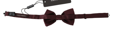 Dolce & Gabbana Silk Polka Dot Adjustable Neck Bow Tie Papillon Dolce & Gabbana