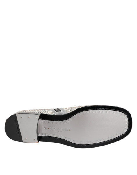 Dolce & Gabbana White Strass DG Logo Heels Ankle Boots Shoes Dolce & Gabbana