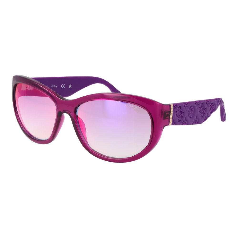 Guess Purple Plastic Sunglasses Guess
