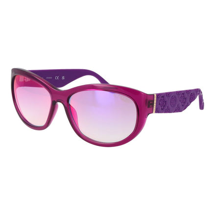 Guess Purple Plastic Sunglasses Guess