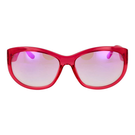 Guess Pink Stainless Steel Sunglasses Guess