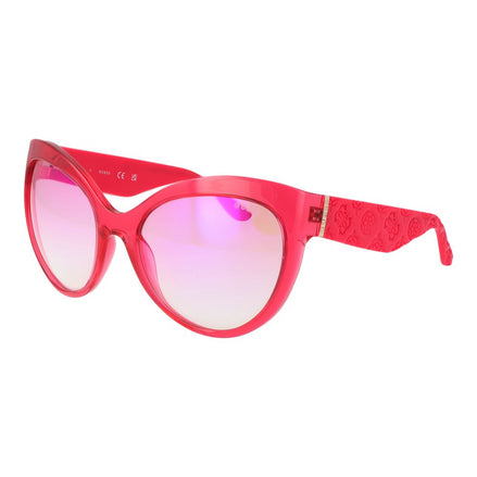 Guess Pink Stainless Steel Sunglasses Guess