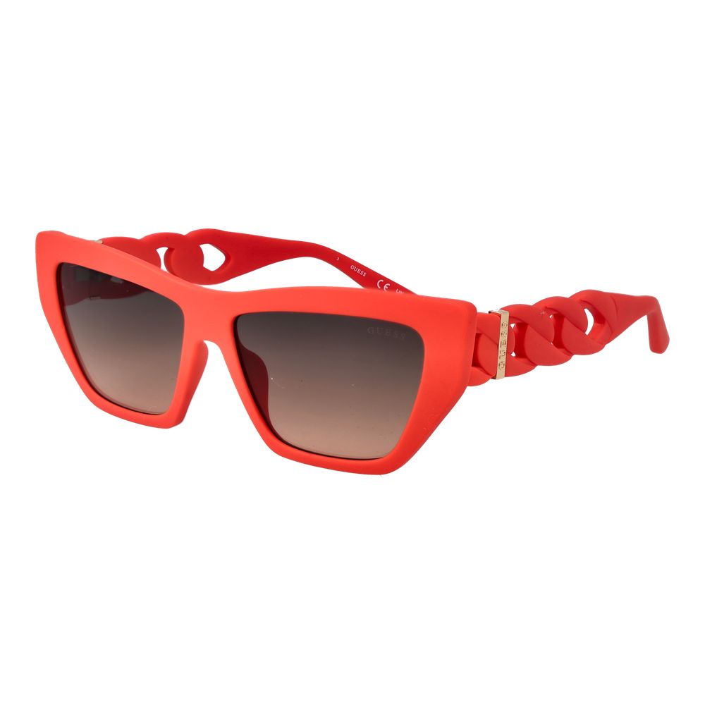 Guess Red Plastic Sunglasses Guess