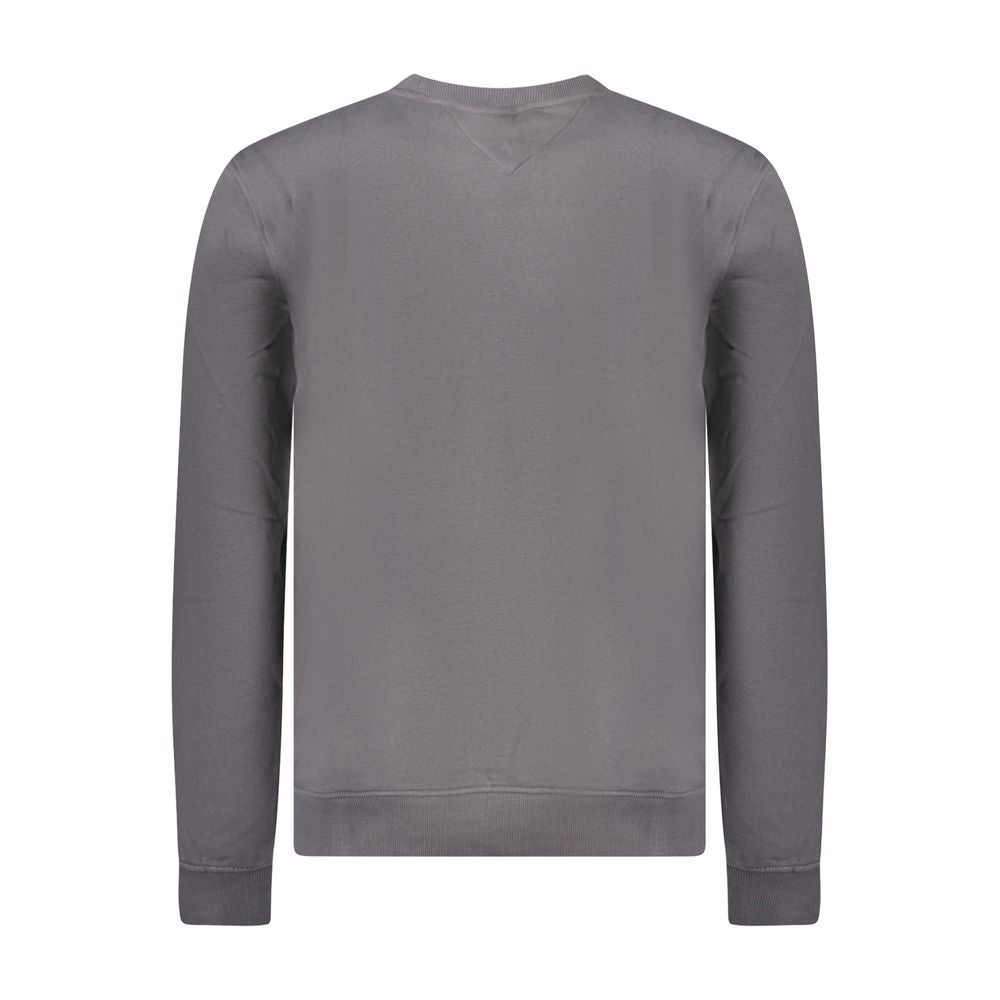 Tommy Hilfiger Grigio Cotton Men's Sweatshirt Tommy Hilfiger