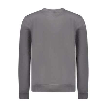 Tommy Hilfiger Gray Cotton Men Sweater Tommy Hilfiger