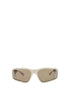 Balenciaga Cream Polyamide Sunglasses Balenciaga