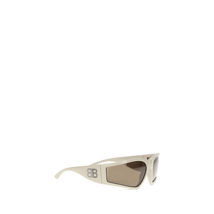 Balenciaga Cream Polyamide Sunglasses Balenciaga