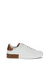 Dolce & Gabbana White Calf Leather Bos Taurus Low Top Sneakers Dolce & Gabbana