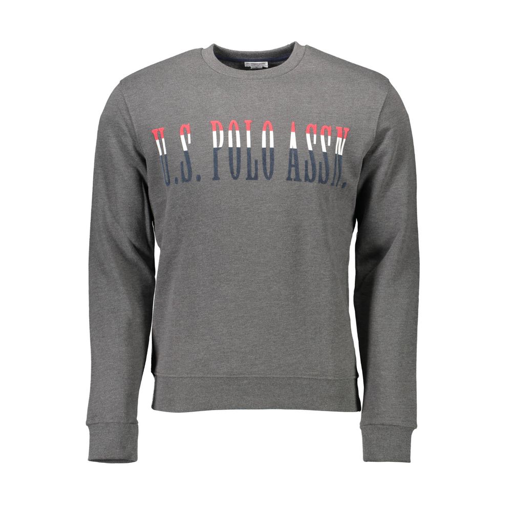 U.S. POLO ASSN. Gray Cotton Mens Sweatshirt U.S. POLO ASSN.