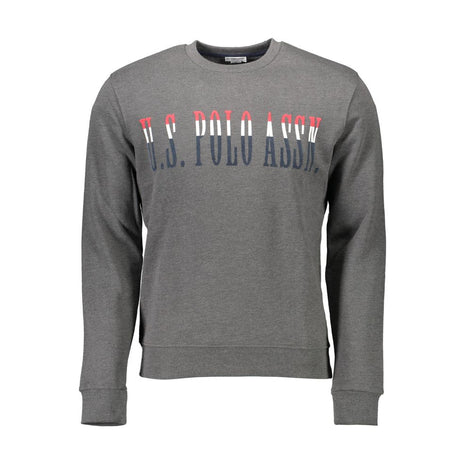 U.S. POLO ASSN. Gray Cotton Mens Sweatshirt U.S. POLO ASSN.