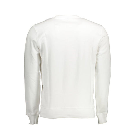 North Sails White Cotton Men Sweater North Sails