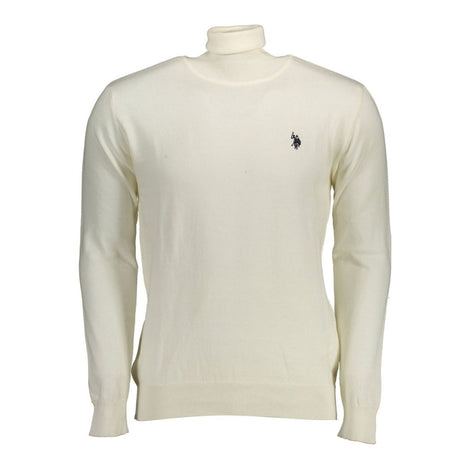 U.S. POLO ASSN. White Cotton Men's Sweater U.S. POLO ASSN.