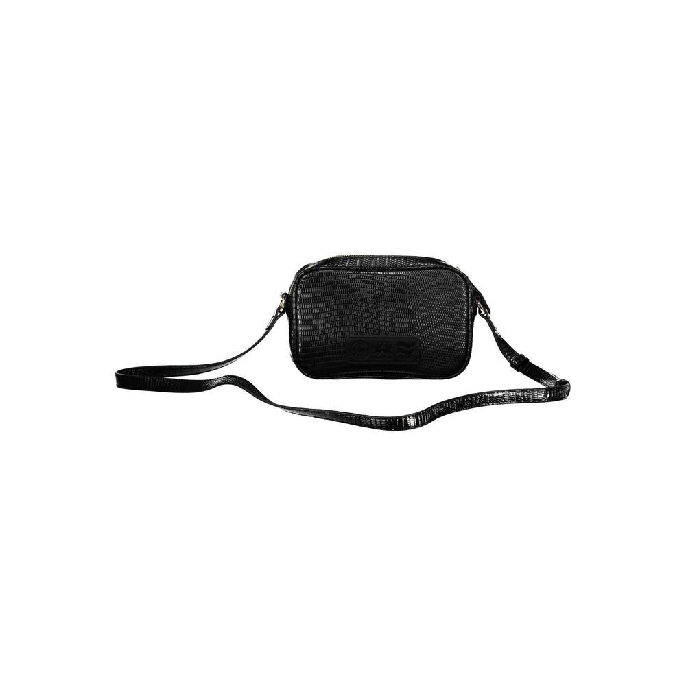 La Martina Black Polyurethane Women Handbag La Martina