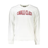 Sweat-shirt homme Cavalli Class Bianco en coton